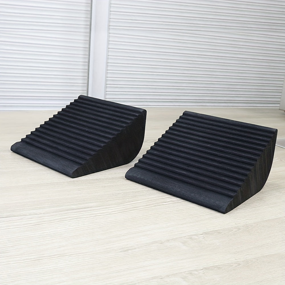 Squat Wedge Block, Leg Strength Training Block, Balancing Exercise Board, Calf Stretcher For Yoga And Weightlifting, Double Sided Flexible Slant Board