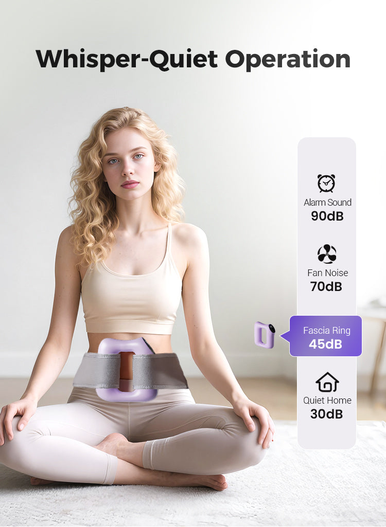 Multifunctional Full-Body Fascia Ring,Fascia Gun Massage Ring With Belt For Fat Burning&Shaping Weight Loss Body Shaping Instrum